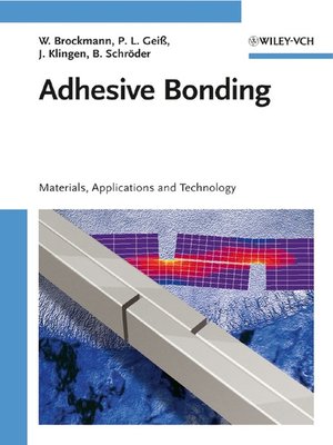cover image of Adhesive Bonding